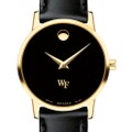Wake Forest Women's Movado Gold Museum Classic Leather - Image 1