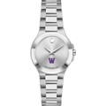 Williams Women's Movado Collection Stainless Steel Watch with Silver Dial - Image 2