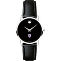 Holy Cross Women's Movado Museum with Leather Strap - Image 2