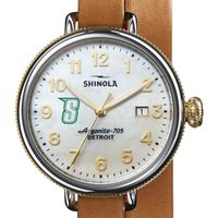 Siena Shinola Watch, The Birdy 38mm MOP Dial