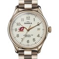 Central Michigan Shinola Watch, The Vinton 38mm Ivory Dial - Image 1