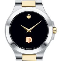 UT Dallas Men's Movado Collection Two-Tone Watch with Black Dial