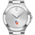 USCGA Men's Movado Collection Stainless Steel Watch with Silver Dial - Image 1