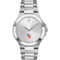 USCGA Men's Movado Collection Stainless Steel Watch with Silver Dial - Image 2