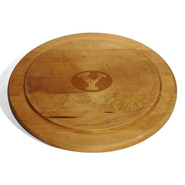 Brigham Young University Round Bread Server