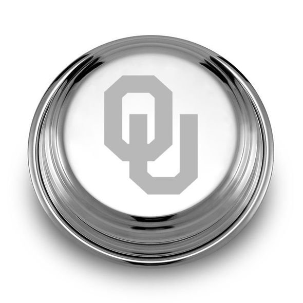 Oklahoma Pewter Paperweight - Image 1