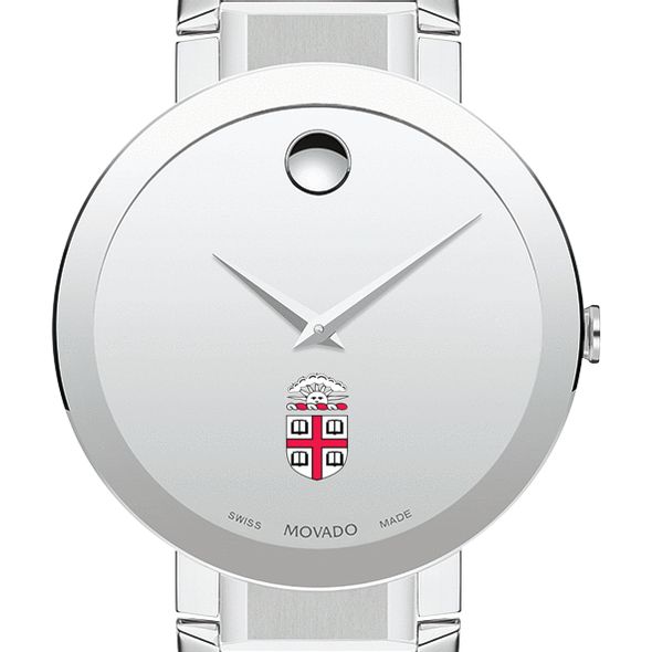 Brown University Men's Movado Sapphire Museum with Bracelet