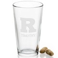 Rutgers University 16 oz Pint Glass- Set of 4 - Image 2