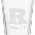 Rutgers University 16 oz Pint Glass- Set of 4 - Image 3
