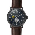 Michigan Ross Shinola Watch, The Runwell 47mm Midnight Blue Dial - Image 2