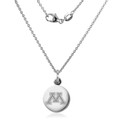 Minnesota Necklace with Charm in Sterling Silver - Image 2