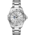 UConn Men's TAG Heuer Steel Aquaracer with Silver Dial - Image 2
