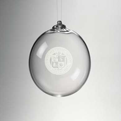 VT Glass Ornament by Simon Pearce