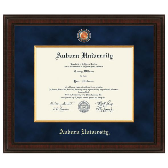 Auburn Diploma Frame - Excelsior - Image 1
