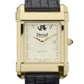 Drexel Men's Gold Quad with Leather Strap - Image 1