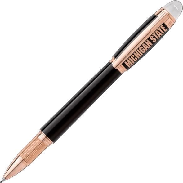 Michigan State University Montblanc StarWalker Fineliner Pen in Red Gold