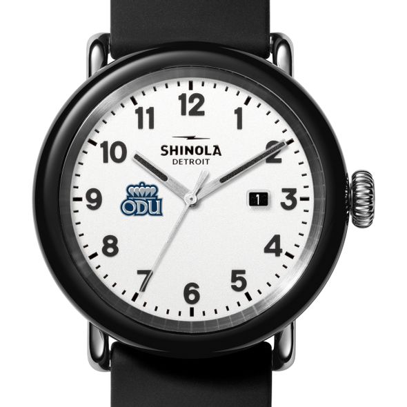 Old Dominion University Shinola Watch, The Detrola 43mm White Dial at M.LaHart & Co. - Image 1