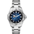 Princeton Men's TAG Heuer Steel Automatic Aquaracer with Blue Sunray Dial - Image 2