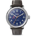 click to view Alabama Shinola Watch, The Runwell Automatic 45mm Royal Blue Dial - Image 2