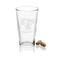 Fordham University 16 oz Pint Glass- Set of 2