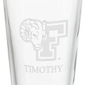 Fordham University 16 oz Pint Glass- Set of 2 - Image 3
