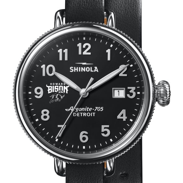 Howard Shinola Watch, The Birdy 38mm Black Dial - Image 1