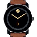 Tuskegee University Men's Movado BOLD with Brown Leather Strap - Image 1