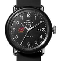 Central Michigan Shinola Watch, The Detrola 43mm Black Dial at M.LaHart & Co.