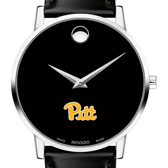 Pitt Men's Movado Museum with Leather Strap - Image 1