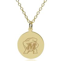Maryland 18K Gold Pendant & Chain