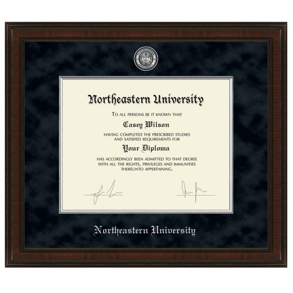 Northeastern Diploma Frame - Excelsior - Image 1