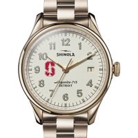 Stanford Shinola Watch, The Vinton 38mm Ivory Dial
