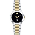 Rice Women's Movado Collection Two-Tone Watch with Black Dial - Image 2