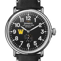 Williams Shinola Watch, The Runwell 47mm Black Dial