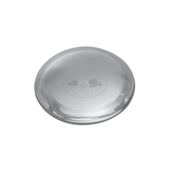 Michigan State Glass Dome Paperweight by Simon Pearce