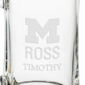 Michigan Ross 25 oz Beer Mug - Image 3