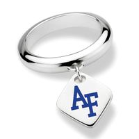 US Air Force Academy Sterling Silver Ring with Sterling Tag