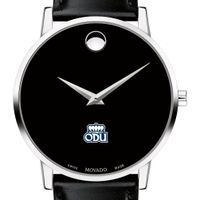 Old Dominion Men's Movado Museum with Leather Strap