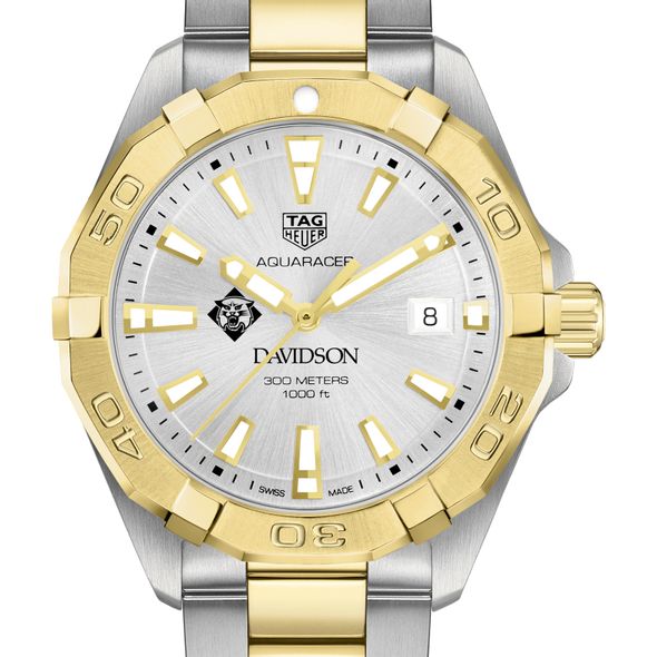 Davidson College Men's TAG Heuer Two-Tone Aquaracer