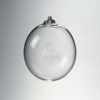 Fairfield Glass Ornament by Simon Pearce