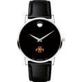 Iowa State Men's Movado Museum with Leather Strap - Image 2