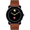 Temple Men's Movado BOLD with Brown Leather Strap - Image 2