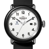 University of Virginia Shinola Watch, The Detrola 43mm White Dial at M.LaHart & Co.