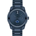 Penn State University Men's Movado BOLD Blue Ion with Date Window - Image 2