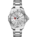 St. Lawrence Men's TAG Heuer Steel Aquaracer with Silver Dial - Image 2