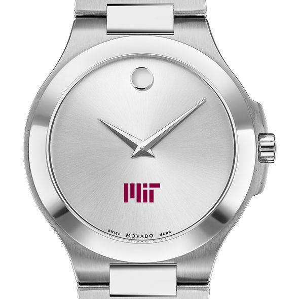 MIT Men's Movado Collection Stainless Steel Watch with Silver Dial - Image 1