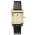NYU Men's Gold Quad with Leather Strap - Image 2