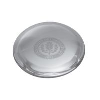 UConn Glass Dome Paperweight by Simon Pearce