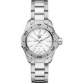Oral Roberts Women's TAG Heuer Steel Aquaracer with Silver Dial - Image 2