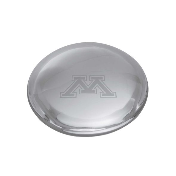 Minnesota Glass Dome Paperweight by Simon Pearce - Image 1